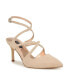 ფოტო #1 პროდუქტის Women's Maes Strappy Pointy Toe Stiletto Dress Pumps