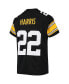 Big Boys Najee Harris Black Pittsburgh Steelers Alternate Game Jersey