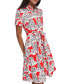 ფოტო #5 პროდუქტის Women's Printed Shirtdress