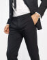 Jack & Jones Premium slim suit trousers in black