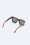 Фото #6 товара Солнцезащитные очки в квадратной оправе ZARA