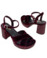 ფოტო #8 პროდუქტის Women's Reeva Platform Dress Sandals