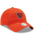 Фото #4 товара Women's Orange Chicago Bears Core Classic 2.0 9Twenty Adjustable Hat