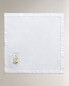 Floral ramie napkins (pack of 2)