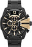 Фото #1 товара Мужские наручные часы черные с браслетом DZ 4338 Diesel