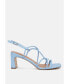 Фото #1 товара Women's Andrea Knotted Straps Block Heeled Sandals