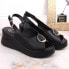 Фото #3 товара Filippo leather wedge sandals W DS4406 black