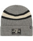 ფოტო #1 პროდუქტის Men's Charcoal Iowa Hawkeyes Penobscot Cuffed Knit Hat