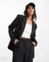 Фото #1 товара Noisy May tailored blazer co-ord in black