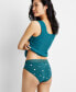 Фото #2 товара Women's Cotton Blend Lace-Trim Hipster Underwear, Created for Macy's