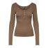 ფოტო #1 პროდუქტის PIECES Kitte long sleeve T-shirt