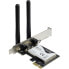 Фото #3 товара Inter-Tech DMG-32 - Internal - Wireless - PCI Express - WLAN - 650 Mbit/s - Black - Silver