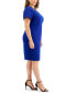 Фото #3 товара Plus Size Cross-Front Sheath Dress