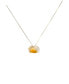 ფოტო #1 პროდუქტის Zodiac collection | Cancer — Jade stone necklace