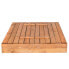 Holz-Sandkasten mit Sitzbänken 120x120cm