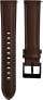 Leather strap with stitching - Brown