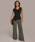 Фото #4 товара Donna Karan Women's Sleeveless Asymmetric Blouse