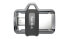 Фото #8 товара SanDisk Ultra Dual m3.0 - 16 GB - USB Type-A / Micro-USB - 3.2 Gen 1 (3.1 Gen 1) - Slide - 5.2 g - Black - Silver - Transparent