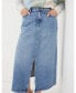 ფოტო #1 პროდუქტის Women's Carla Denim Midi Skirt