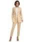Фото #5 товара Women's Faux-Double-Breasted Button-Front Blazer