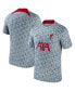 Men's Gray Liverpool 2023 Pre-Match Performance Top