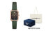 Фото #7 товара Часы и аксессуары Emporio Armani GIOIA AR11149 24 мм, кварцевые, кожаный ремешок, черный циферблат, женские