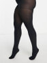 ASOS DESIGN Curve 90 denier super stretch improved fit tights in black