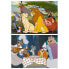 EDUCA 2x48 Pieces Disney Animals Lion King+Lady and the Tramp Puzzle