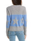 Фото #2 товара Hannah Rose Banded Star Wool & Cashmere-Blend Sweater Women's