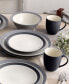 Colorwave Curve Mixed 16-Pc. Dinnerware Set, Service for 4