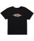 ფოტო #1 პროდუქტის Juniors' Sunburst Crewneck Cotton Short-Sleeve Baby T-Shirt