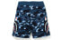 BAPE 鲨鱼系列 Double Knit Side Shark Shorts Black 侧边鲨鱼迷彩中腰休闲短裤 男女同款 / Шорты BAPE Double Knit 1F70-153-3