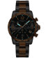 ფოტო #2 პროდუქტის Men's Swiss Chronograph DS Podium Two-Tone Stainless Steel Bracelet Watch 41mm