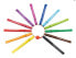 STABILO Cappi - 24 colours - Multicolour - Bullet tip - 1 mm - Multicolour - Round