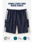 Фото #3 товара Big & Tall Double Stripe Swim Board Shorts