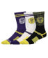 ფოტო #1 პროდუქტის Men's Nashville SC Premium 3-Pack Knit Crew Socks Set