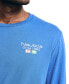 ფოტო #3 პროდუქტის Men's Classic-Fit Logo Graphic Long-Sleeve T-Shirt