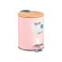 Rubbish bin Pink Metal Bamboo 3 L (4 Units)