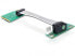 Фото #1 товара Delock Mini PCI Express/PCI Express - PCIe - Black - Green - 0.09 m - Wired - Mini PCI Express