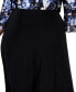 Plus Size Pull-On Knit Midi Skirt