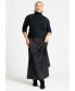 Plus Size Maxi Satin Skirt