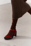 Фото #7 товара Кожаные босоножки на каблуке ZARA