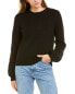 Фото #1 товара White + Warren Crewneck Silk-Blend Sweater Women's