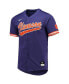 Фото #3 товара Men's Purple Clemson Tigers Replica Baseball Jersey