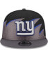 Фото #1 товара Men's Black New York Giants Tidal Wave 9FIFTY Snapback Hat