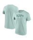ფოტო #1 პროდუქტის Branded Men's Mint Paris 2024 Euphoric Primary T-Shirt
