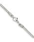 Stainless Steel Polished 2.4mm Box Chain Necklace