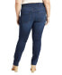 Фото #2 товара Plus Size Nora Mid Rise Skinny Pull-On Jeans