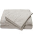 Фото #2 товара Embroidered Microfiber Bed Sheets Set - Twin