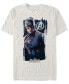 Фото #1 товара Marvel Men's Avengers Endgame Distorted Captain America Logo Short Sleeve T-Shirt